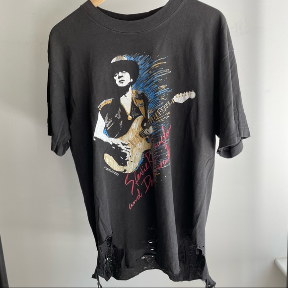 vintage Stevie Ray Vaughan T-Shirt - Picture 1 of 4